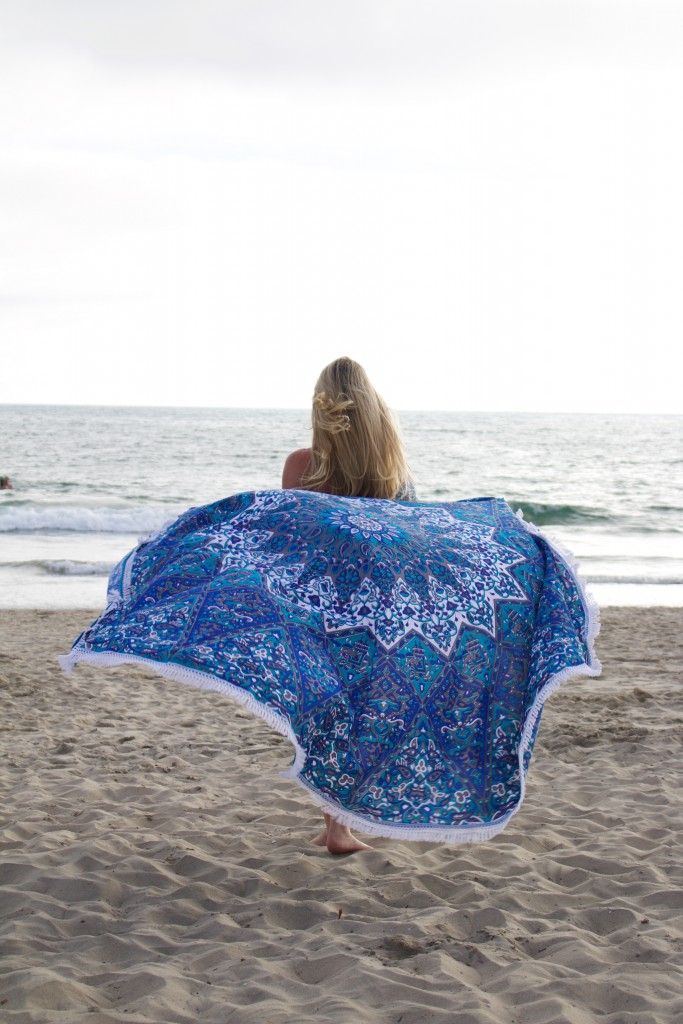 roundie beach towel