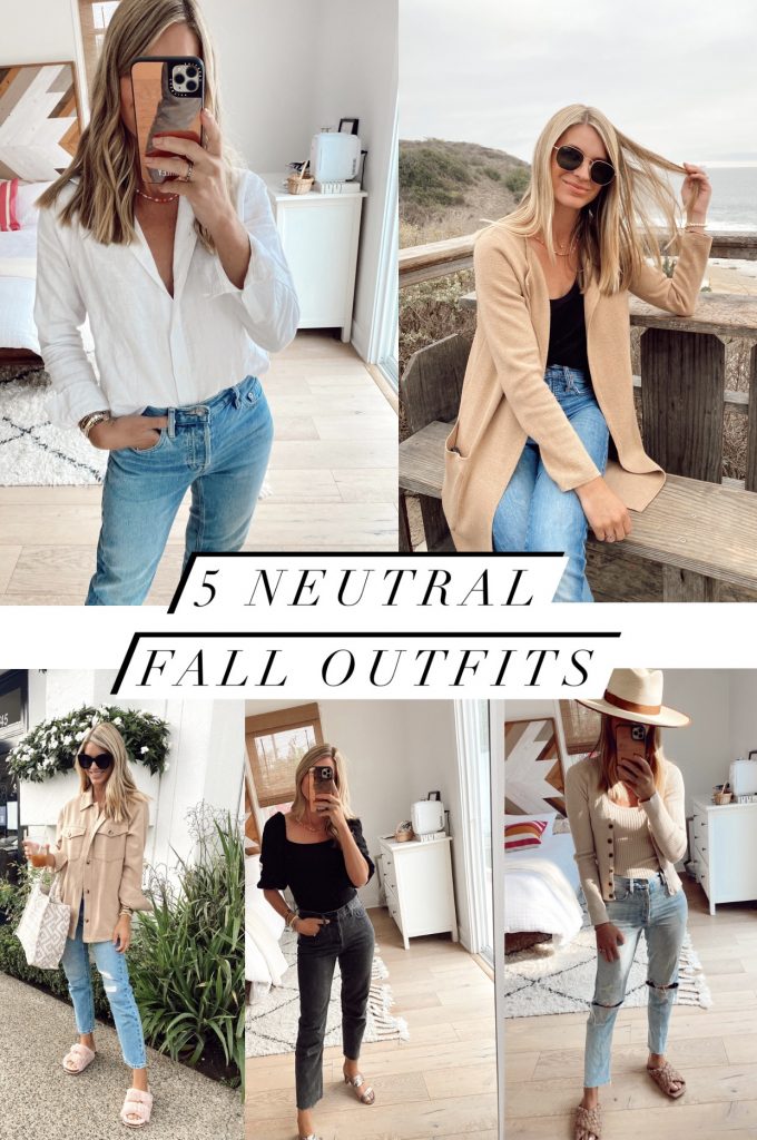 Easy Neutral Fall Outfits - Ashnfashn